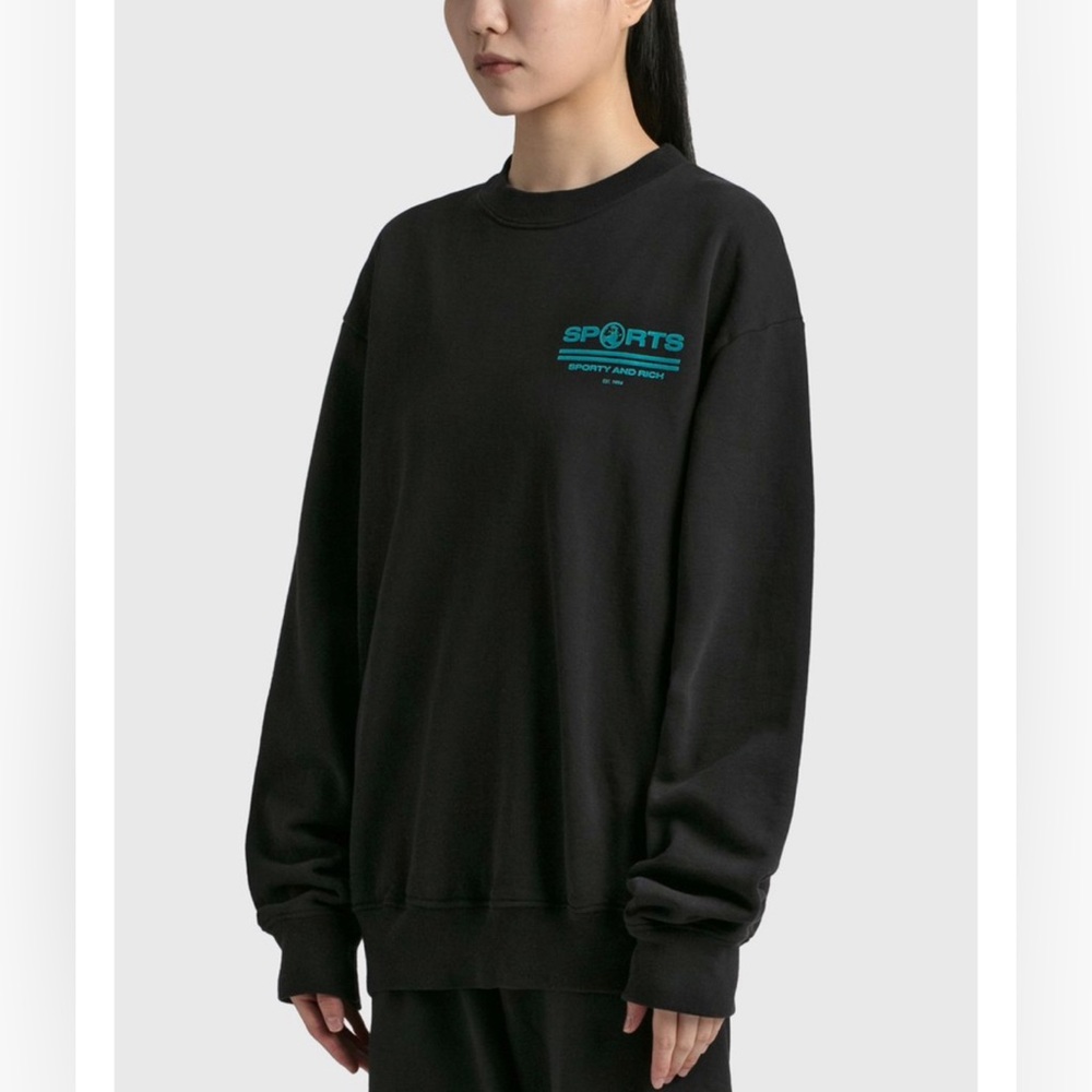 SPORTY & RICH ‘SPORT’ CREWNECK - Picture 2 of 3